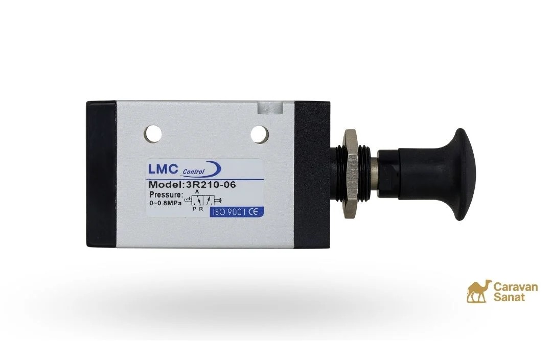 شیر دستی پوش باتن (کلاهکی) 2-3 سایز 1/8 3R210-06 ال ام سی LMC