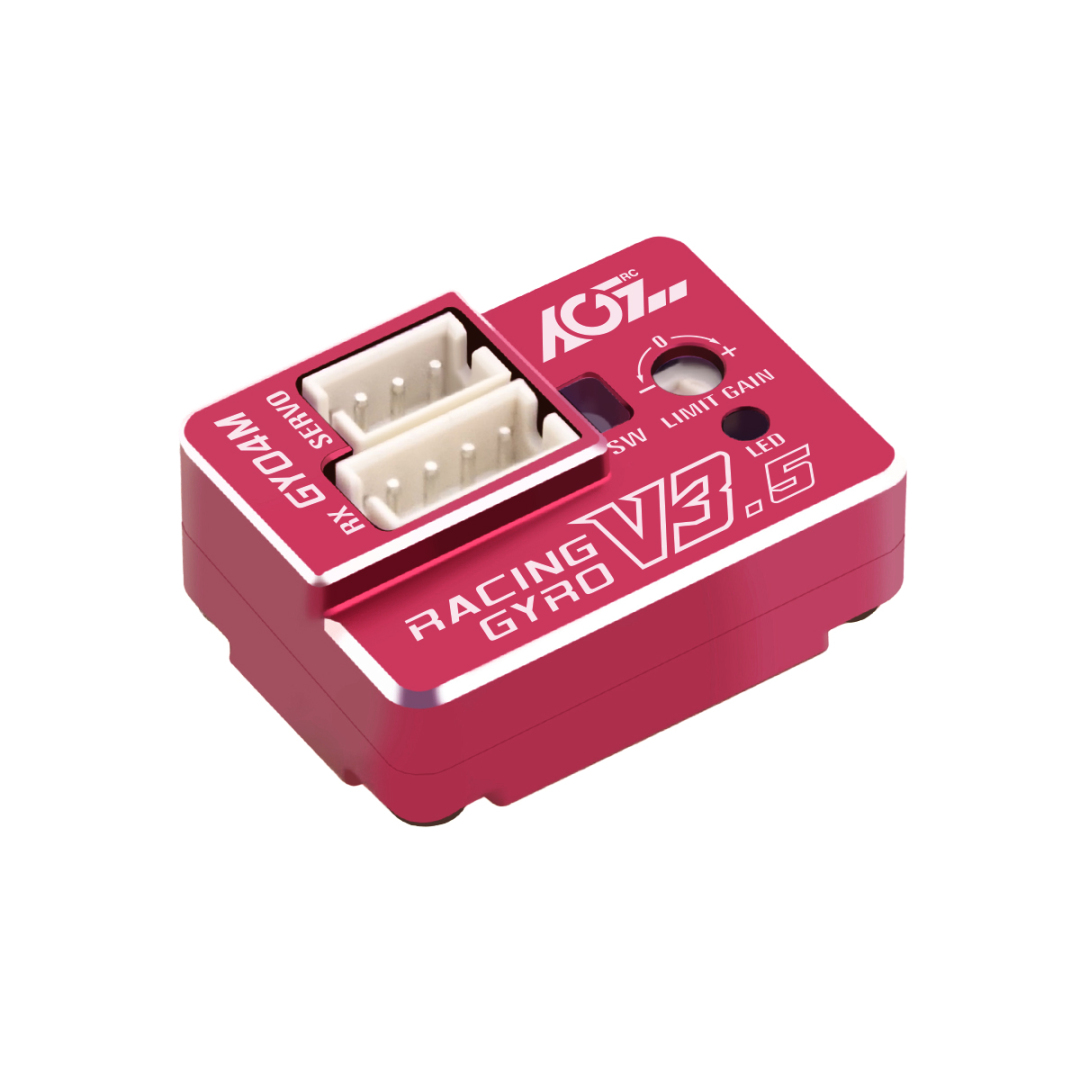 ژیروسکوپ دریفت AGFRC GY04M V3.5 مینی 4g با بدنه آلومینیومی CNC، حالت AVCS، پردازنده 32-bit، کنترل PID و پشتیبانی از Futaba S.BUS2 و Sanwa