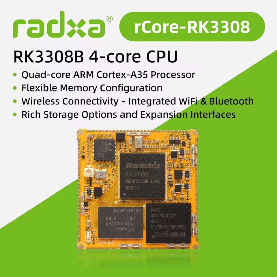 Radxa RCore-RK3308 4-Core