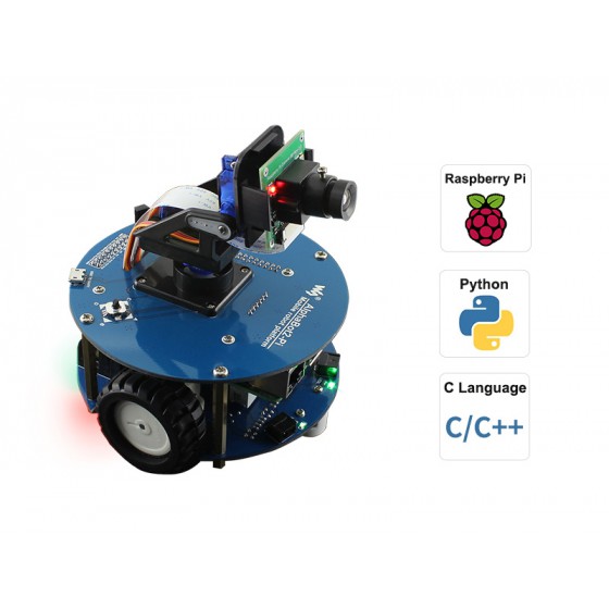 AlphaBot2 Pi4B Robot Kit – کیت ربات هوشمند آلفابات۲ مبتنی بر رزبری‌پای ۴