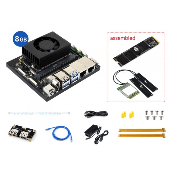 Jetson Orin NX 8GB Dual ETH AI Development Kit – کیت جتسون اورین با دو اترنت