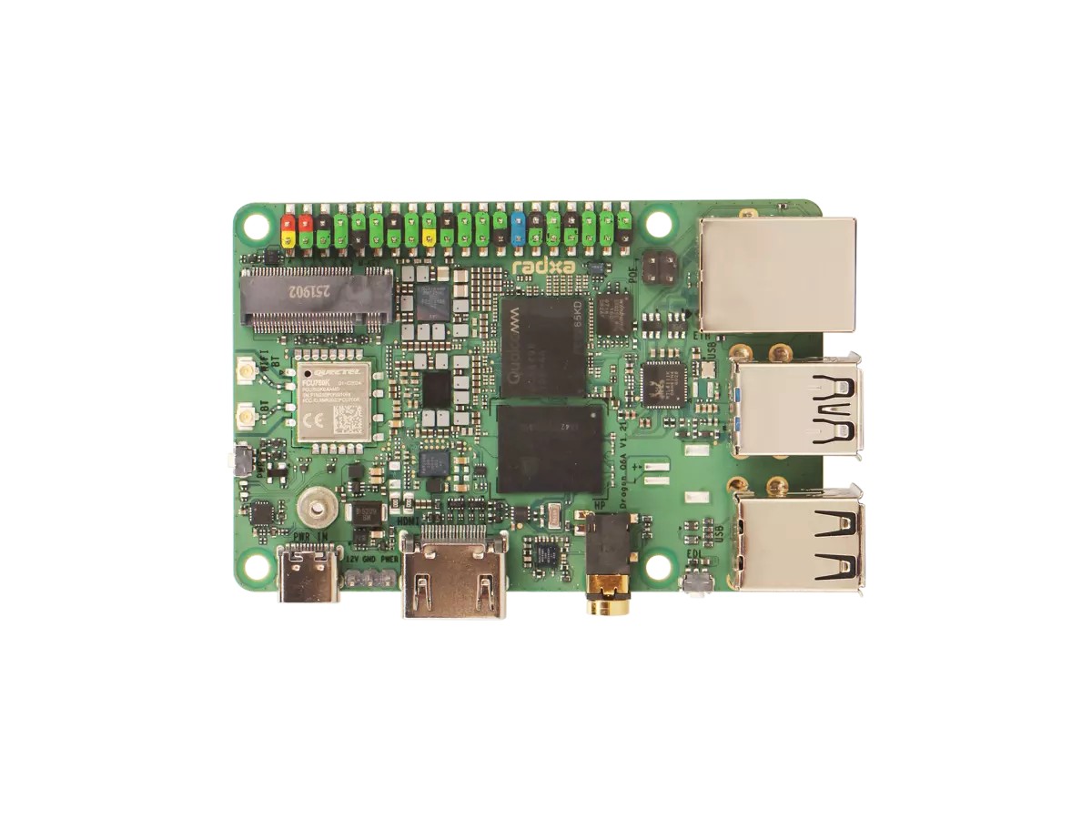 Radxa Dragon Q6A – دراگون کیو۶ای رادکسا (Qualcomm QCS6490) (8G)