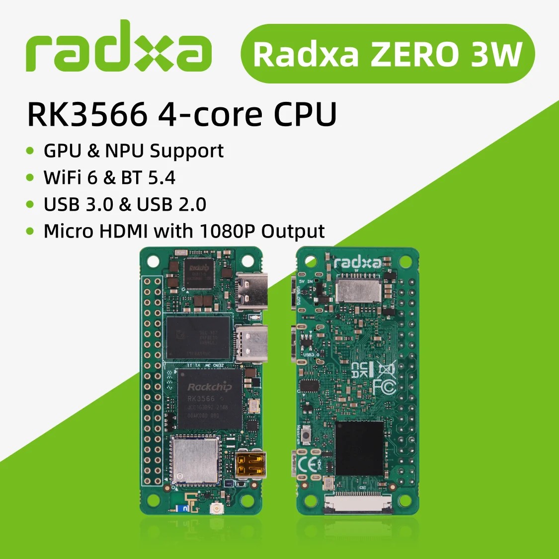 radxa zero 3w (2G)