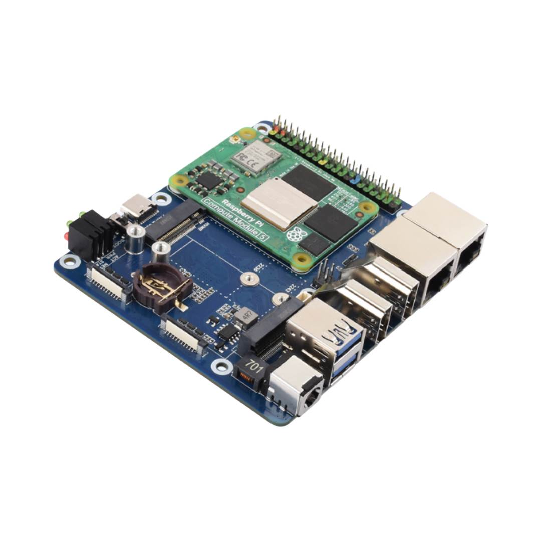 Dual Ethernet Base Board for CM5