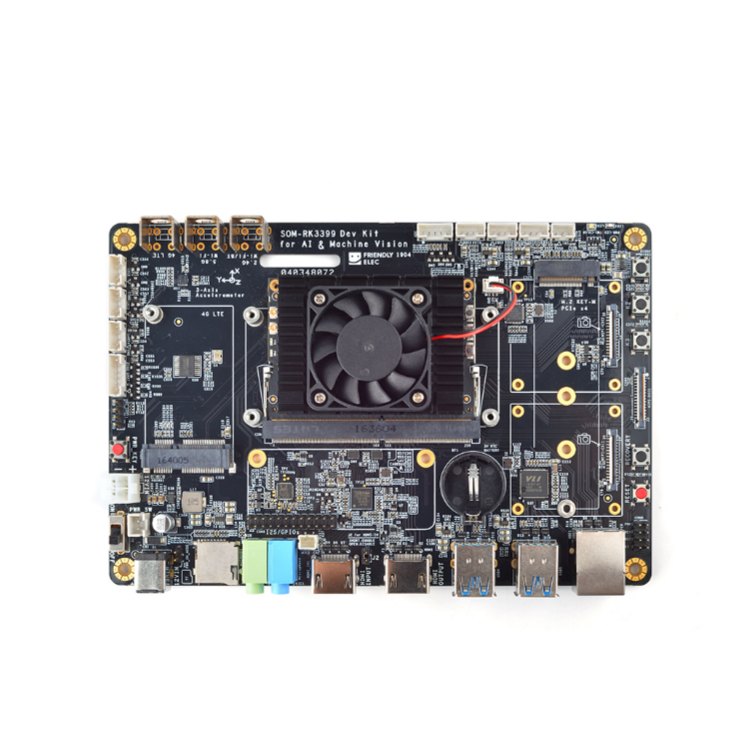 SOM-RK3399V2 Dev Kit برد توسعه آرکا 3399 فرندلی آرم