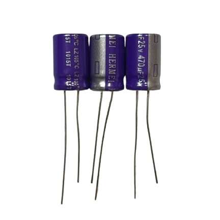 470UF/25V مرغوب برند HERMEI