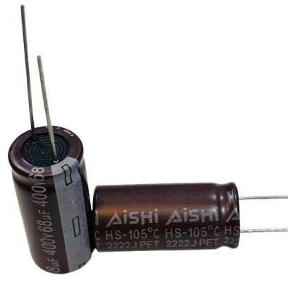 68UF/400V مرغوب برند AISHI