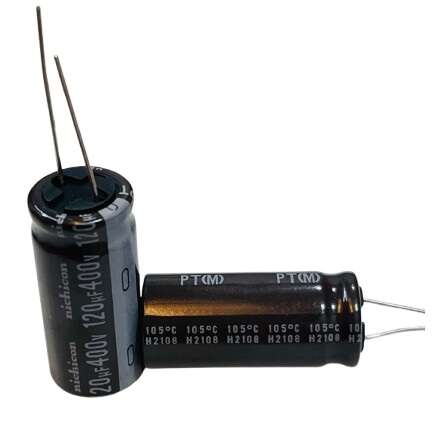 120UF/400V مرغوب برند NICHICON