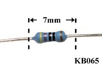 1/4W 1% 470R