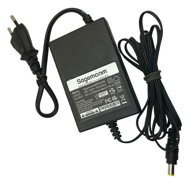 ADAPTOR 12V-2.5A SAGEMCOM