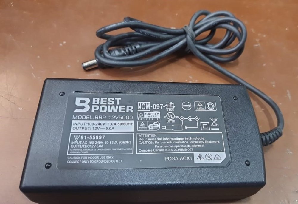 ADAPTOR 12V-5A BEST POWER
