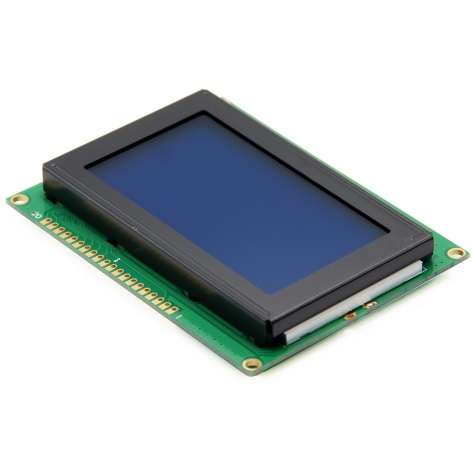LCD گرافیکی 64*128 آبی – اورجینال