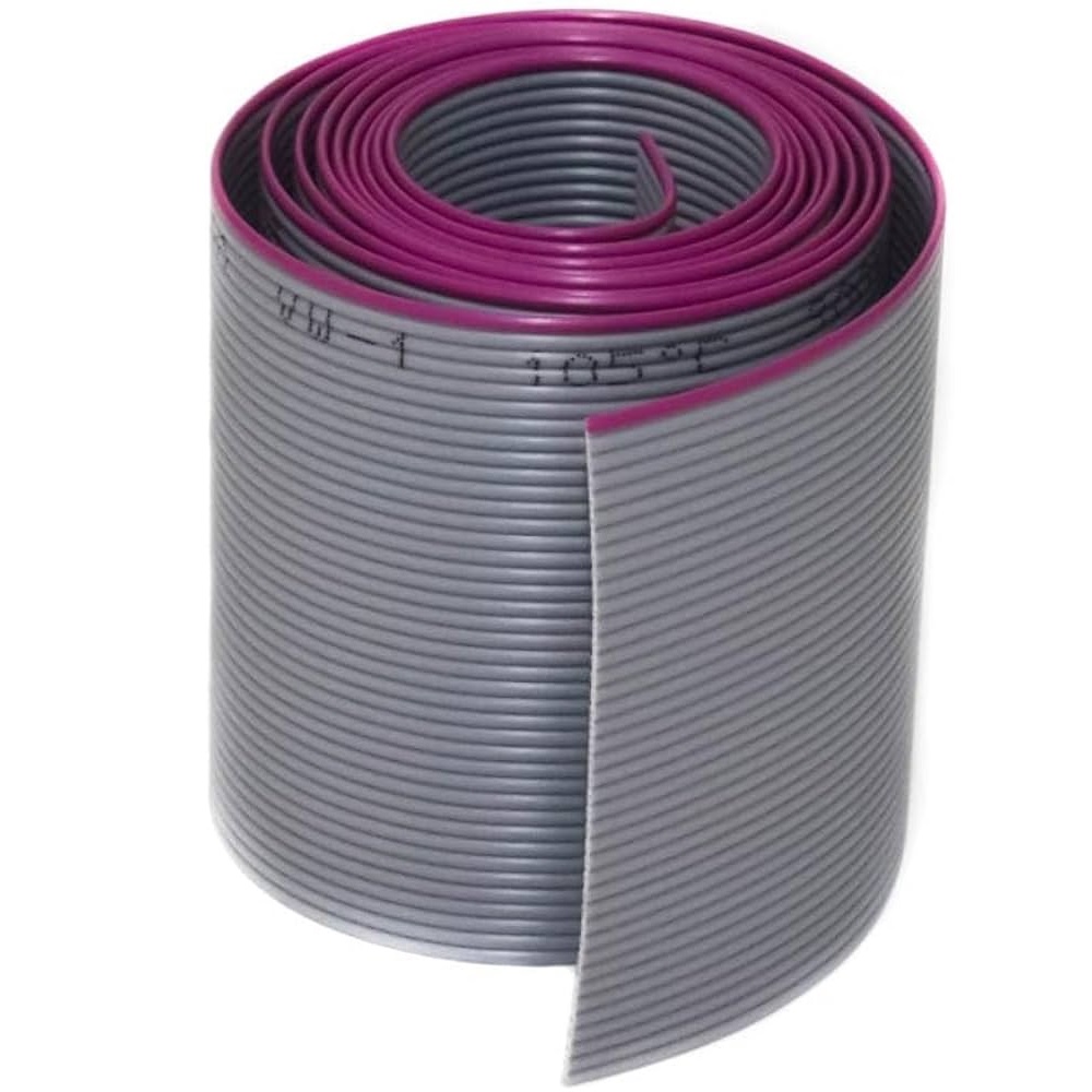 AWM 2651 Flat Ribbon Cables. Lot of 50. 28AWG – VW-1 105c 300V 1.27 / اندازه کابل: 1.97