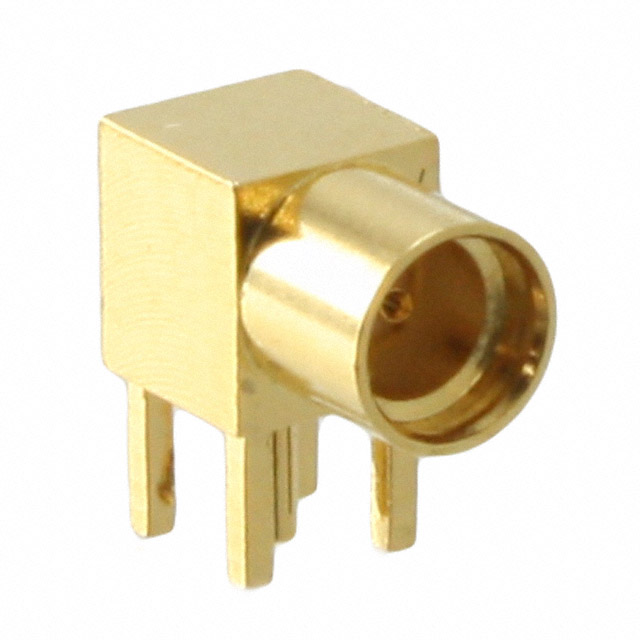 MMCX Right Angle PCB Jack Through Hole 50 Ohm Female (262105)