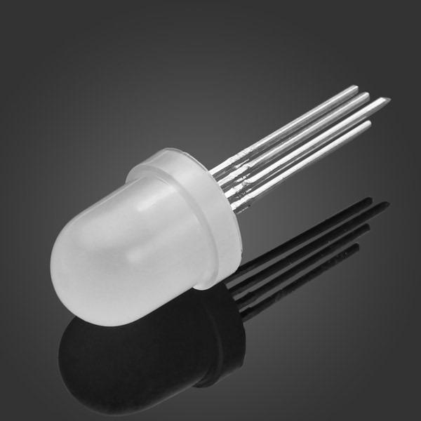 (LED Round 8mm , RGB (anode