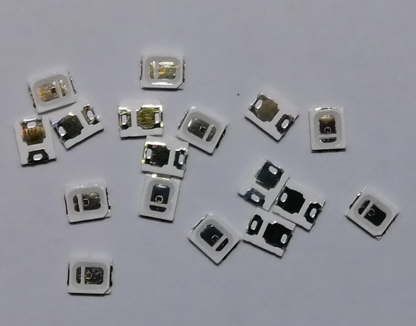 SMD led 2835 قرمز 0.5وات چیپ