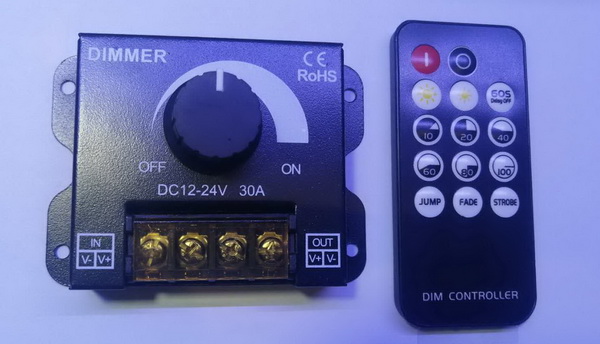 RF Dimmer DC 30A