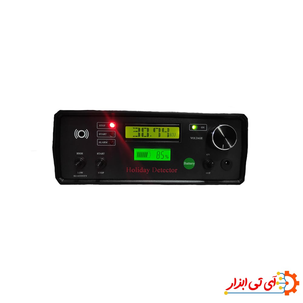 دستگاه منفذیاب یا تست عایق لوله دیجیتال holiday detector شمس مدل HV30