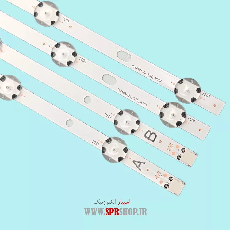 LED BAR XVISION 49″ XL615 6*5LED(4*A+2*B) 3V 459MM