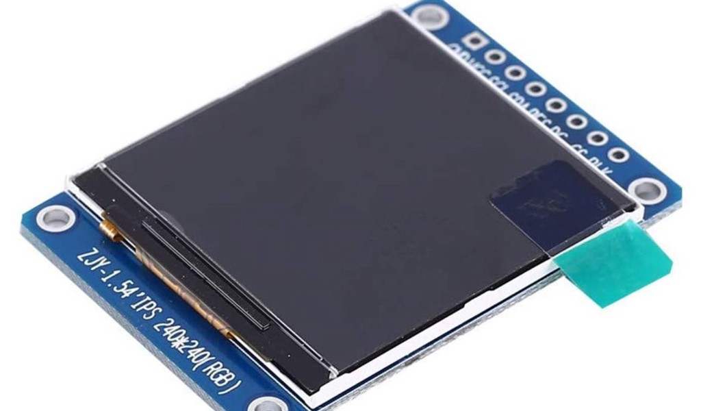 LCD Oled 1.54 inch سفید SPI