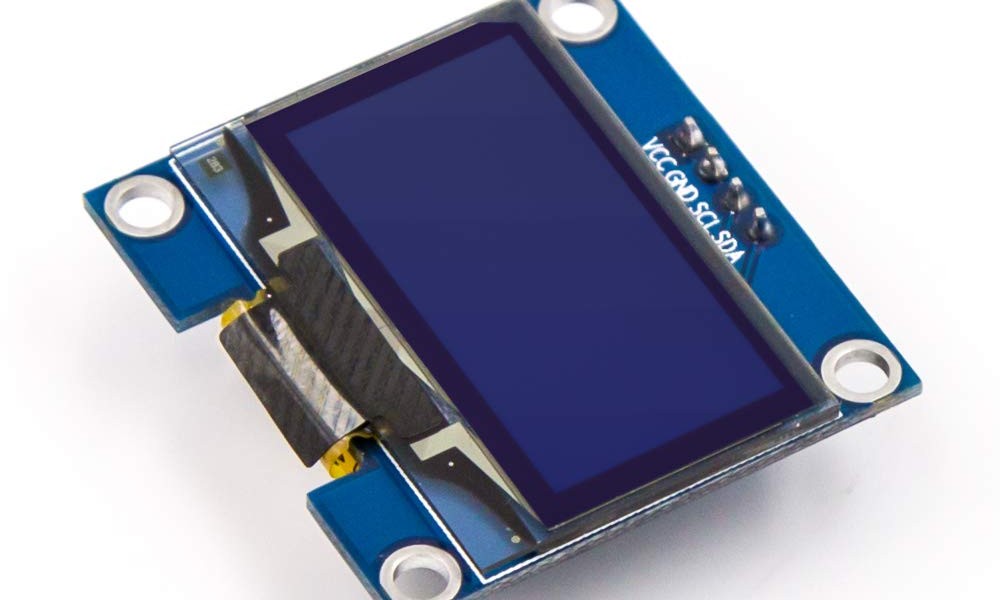 LCD oled 0.96 inch 128*64 آبی I2c