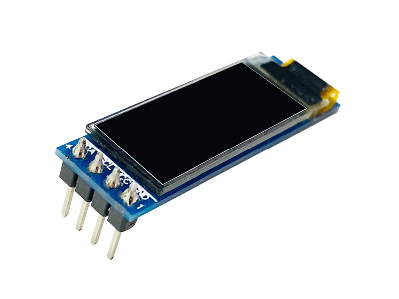 LCD oled 0.91 inch 128*32 آبی I2c (کشیده)