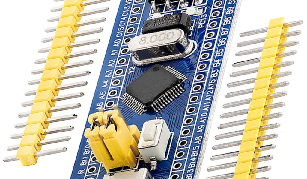 هدربرد bluepill (stm32f103c8t6) با میکرو کنترلر اورجینال