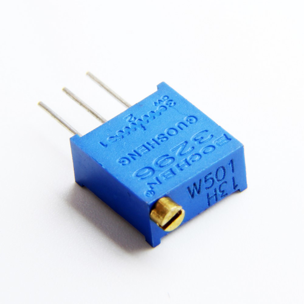 MULTITURN TRIMMING POTENTIOMETER 500OHMS