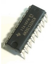 AM26LS32A DIP ORIGINAL (آی سی گیرنده پروتکل RS422 )