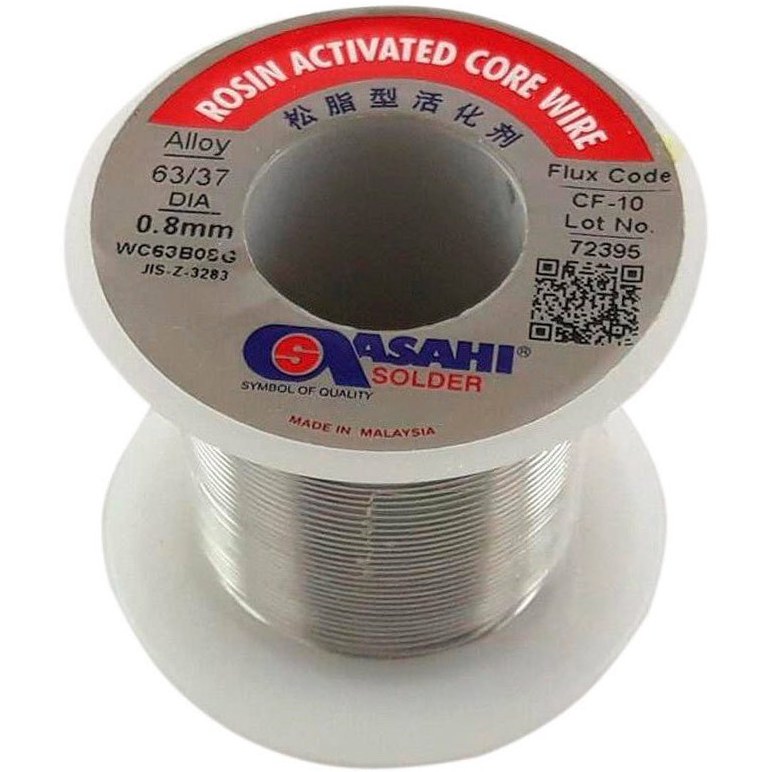 سیم لحیم Asahi (0.8) 50g ( درجه 1 )CF-100