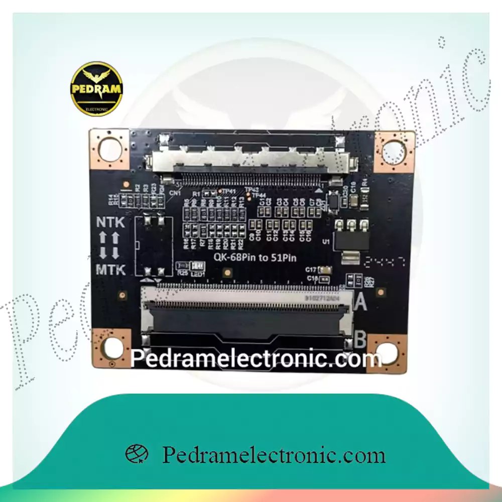 TABDIL 51PIN OUTPANEL4K 68PIN IN MIN F70 F-70 QK68PINTO51PIN تبديل پنل فرکیF70 - پدرام الکترونیک - قیمت ، خرید ، فروش