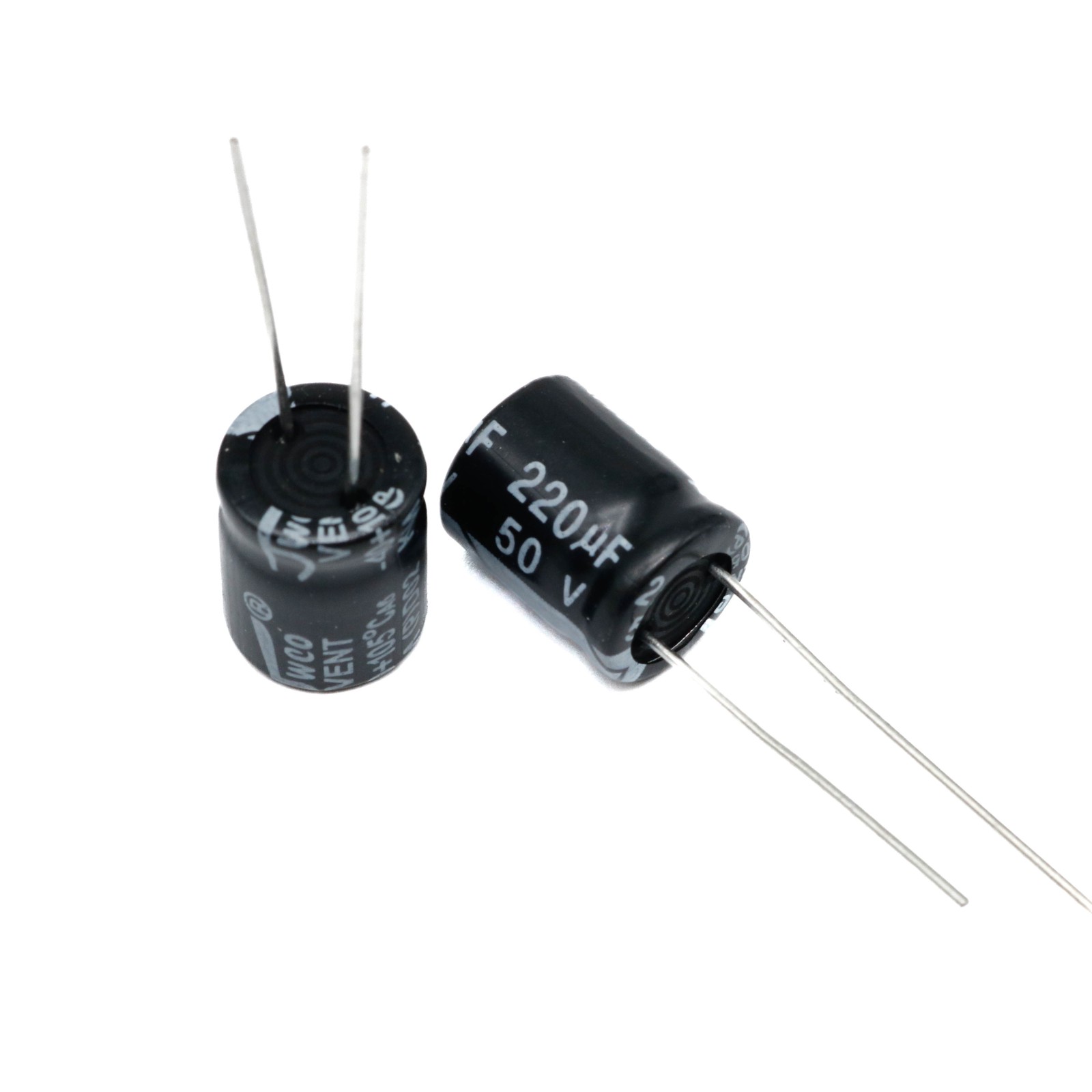 220UF 50V-10*13-105C-BLACK