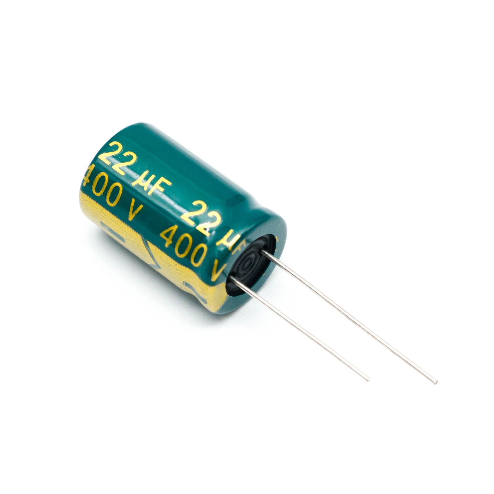22UF 400V-13*21-105C-GREEN