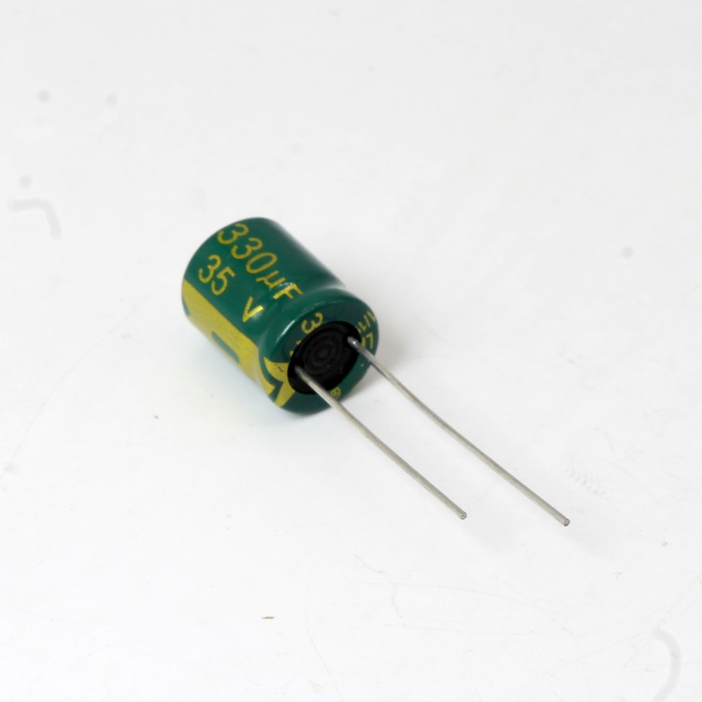 330UF 35V-10*13-105C-GREEN