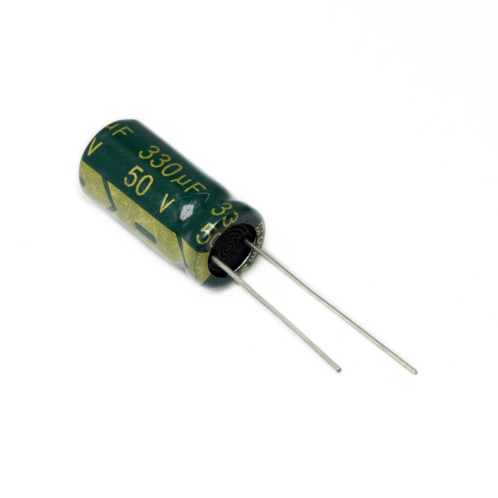 330UF 50V-10*17-105C-GREEN