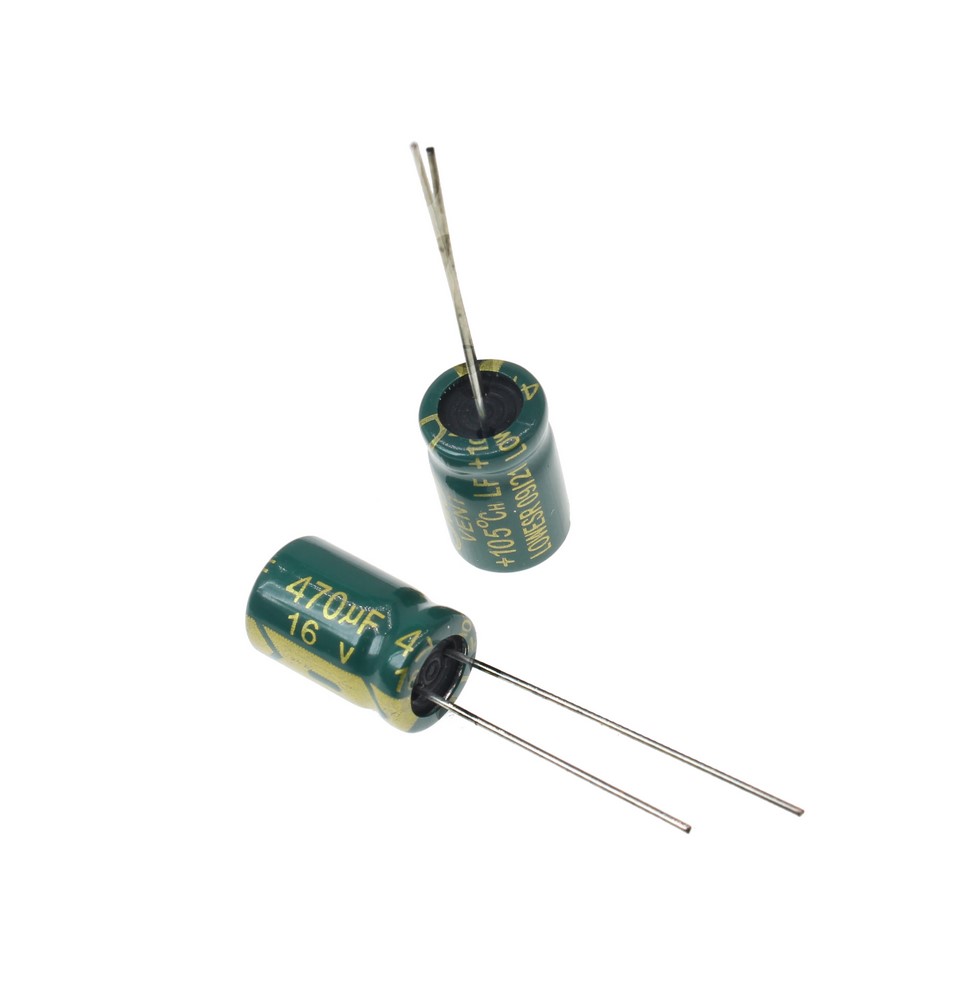 470UF 16V-8*12-105C-GREEN