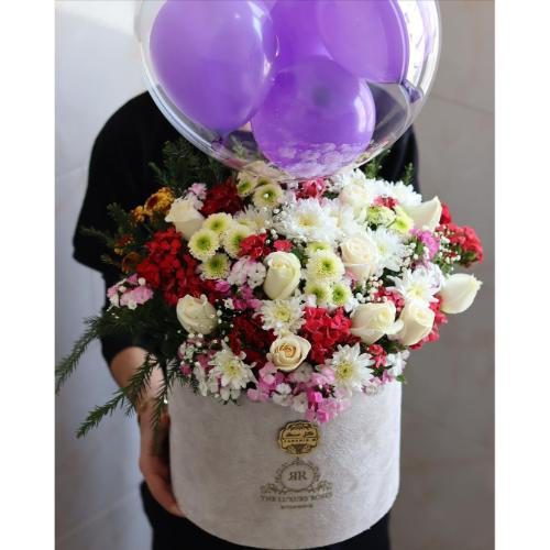ارسال دسته گل برای 12 ماهگی نوزاد دوقلو 4743