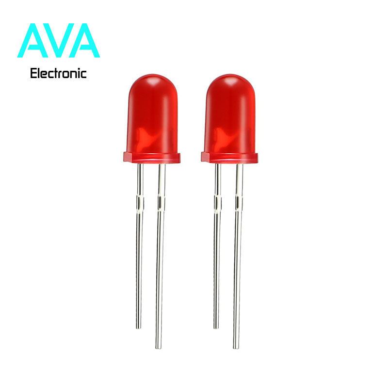 LED قرمز مات ۵mm