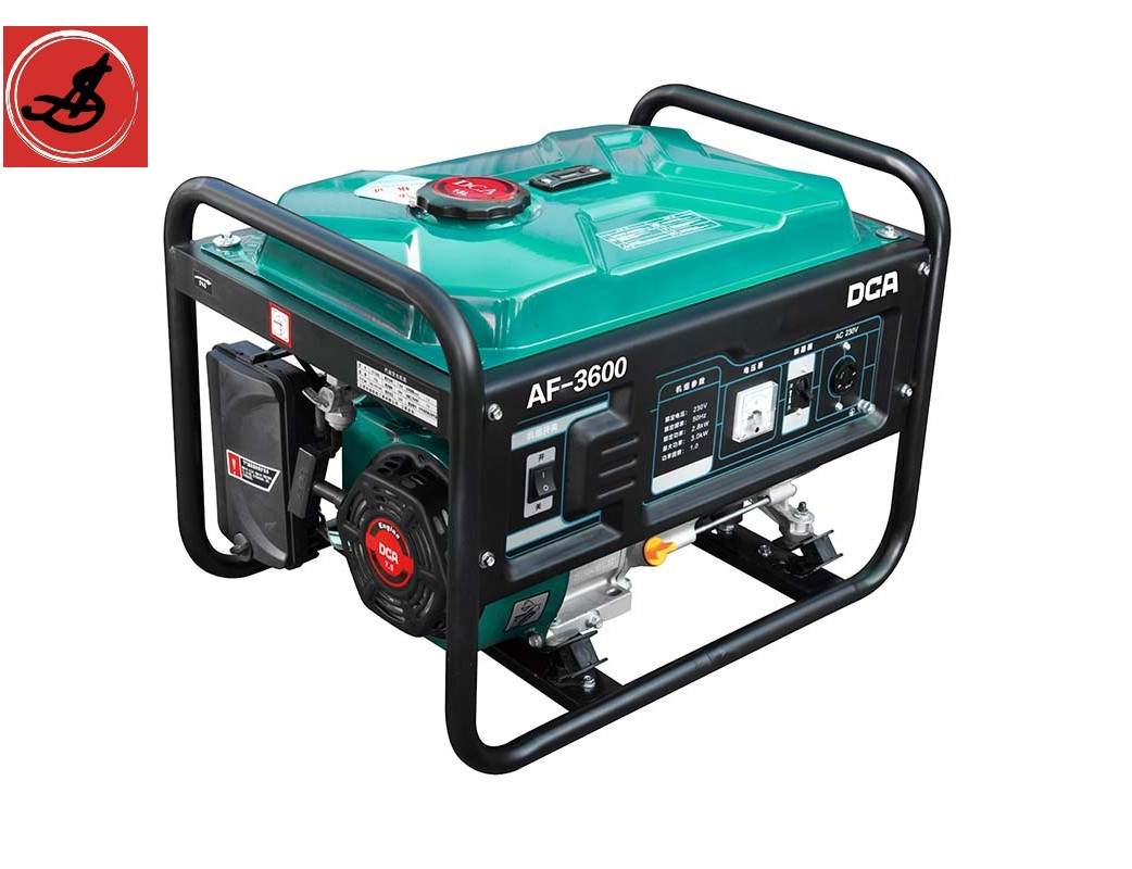 DCA ژنراتور مولد برق حجم موتور 438 سی سی AF9500DSE