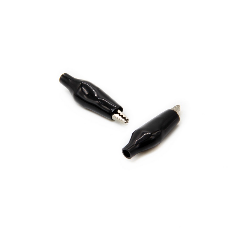 SMALL ALLIGATOR CLIP BLACK