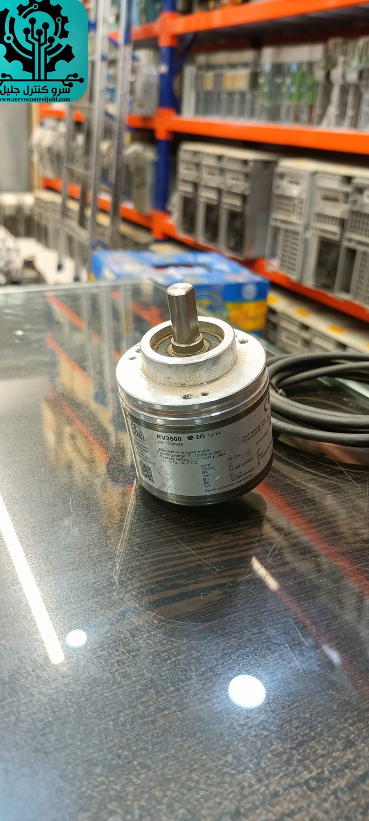 انکودر IFM مدل RV 3500 SN:1230939