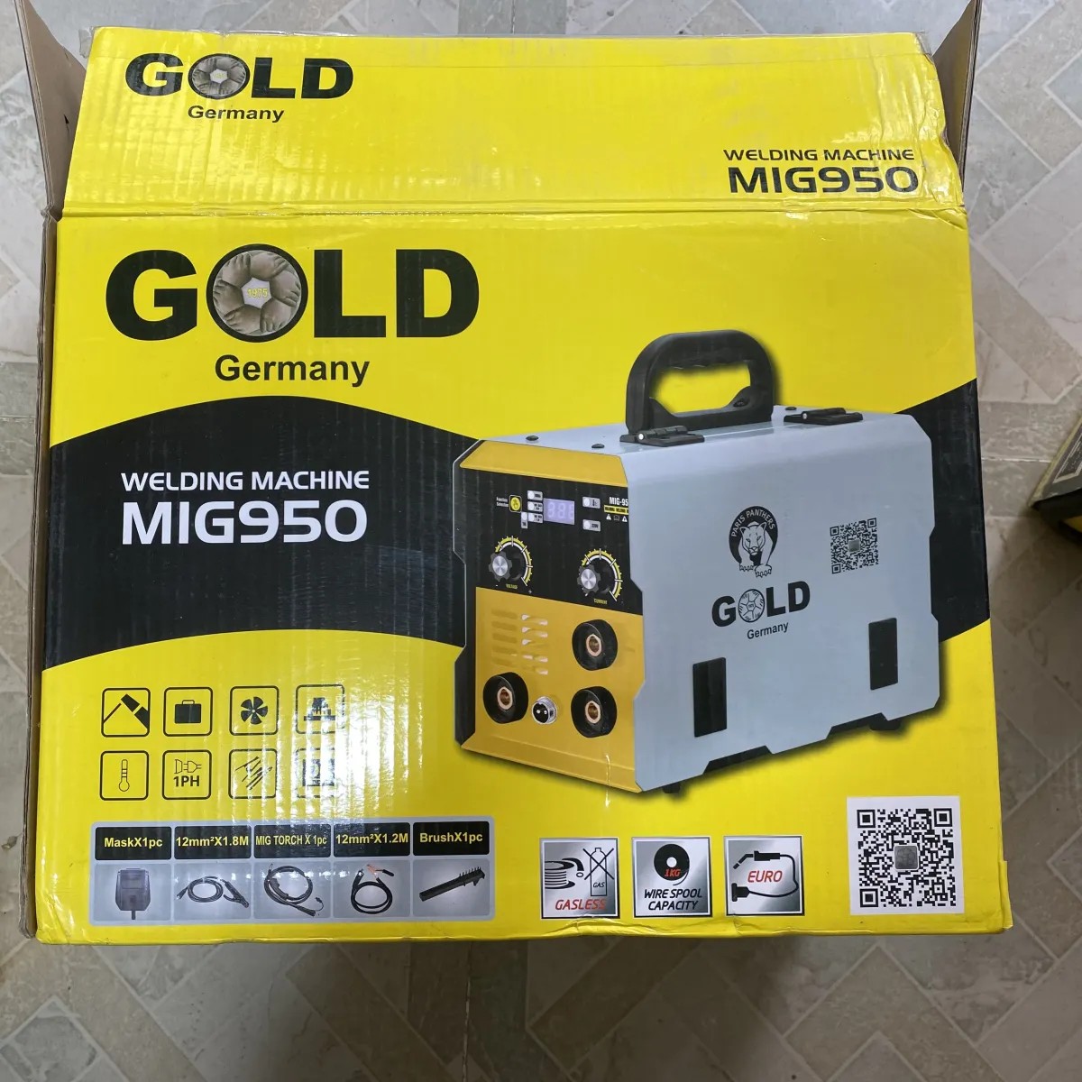اینورترجوشکاری دوکاره المانی Gold MIG 950