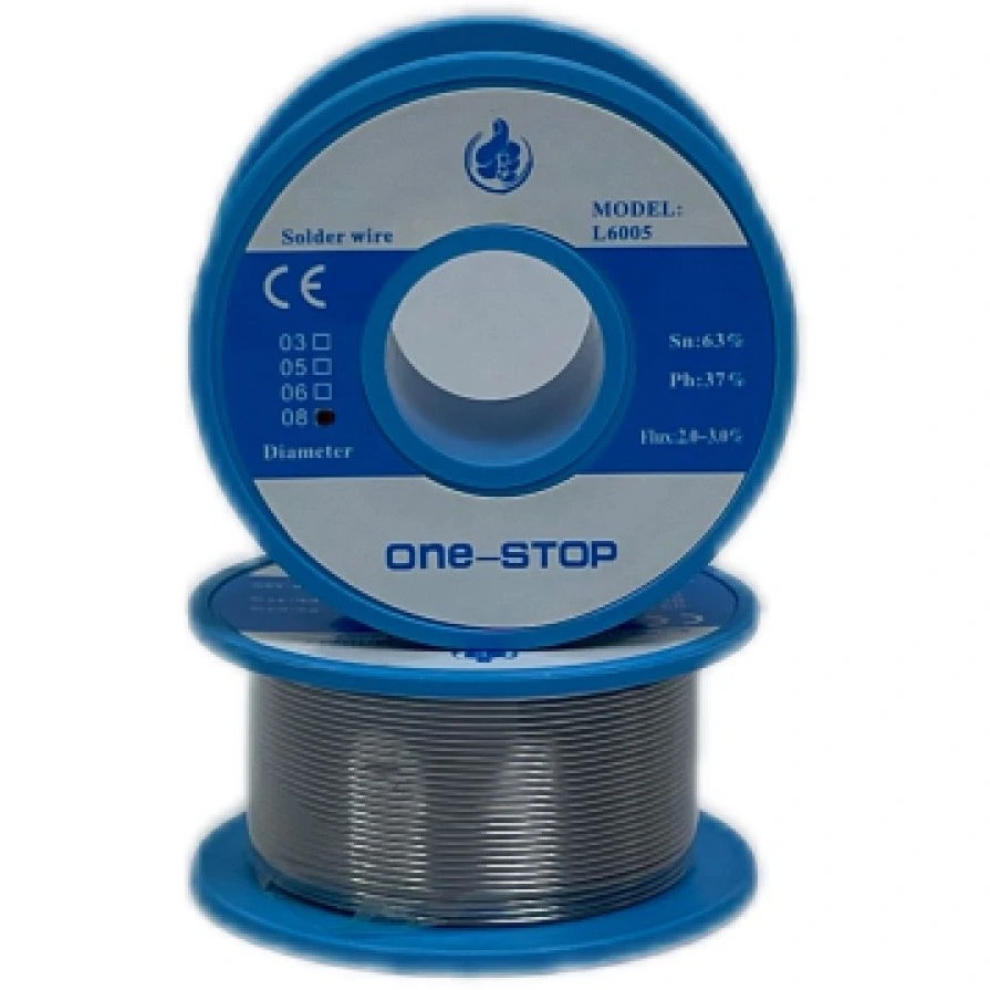 سیم قلع وان استاپ SOLDER WIRE ONE STOP (30G) 0.4MM