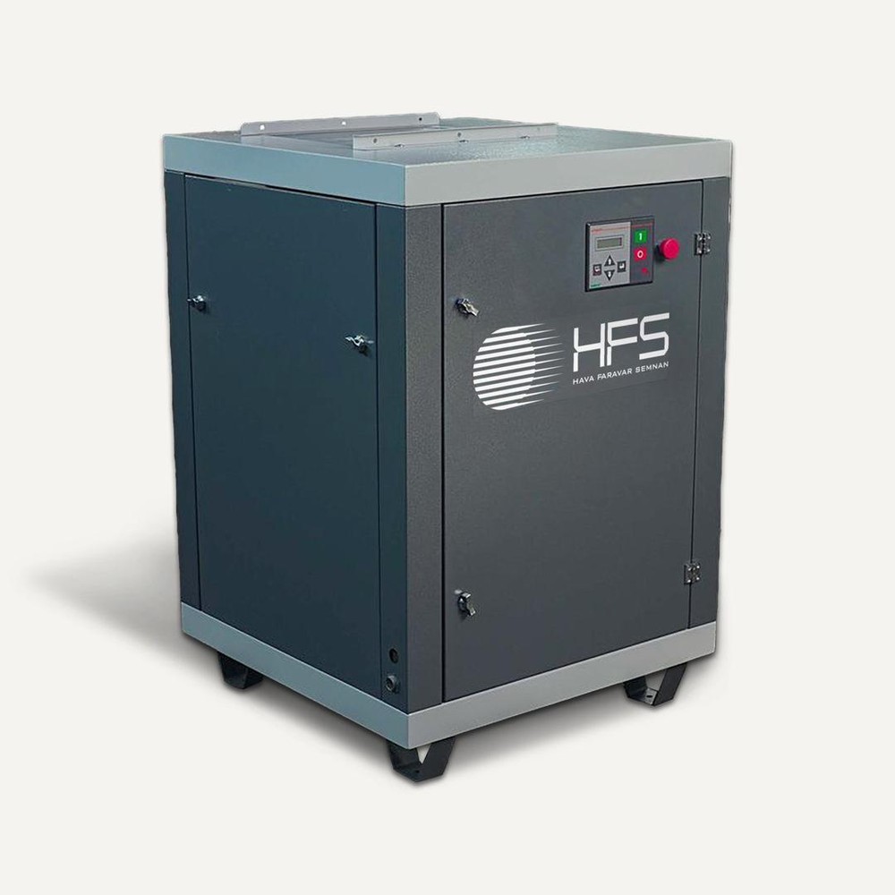 کمپرسور ۷/۶ متر مکعب اسکرو ۴۵ کیلو وات مدل HFS 60 هوا فراور سمنان