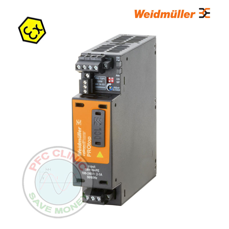 تغذیه ضد انفجار وایدمولر PRO TOP1 120W 24V 5A EX