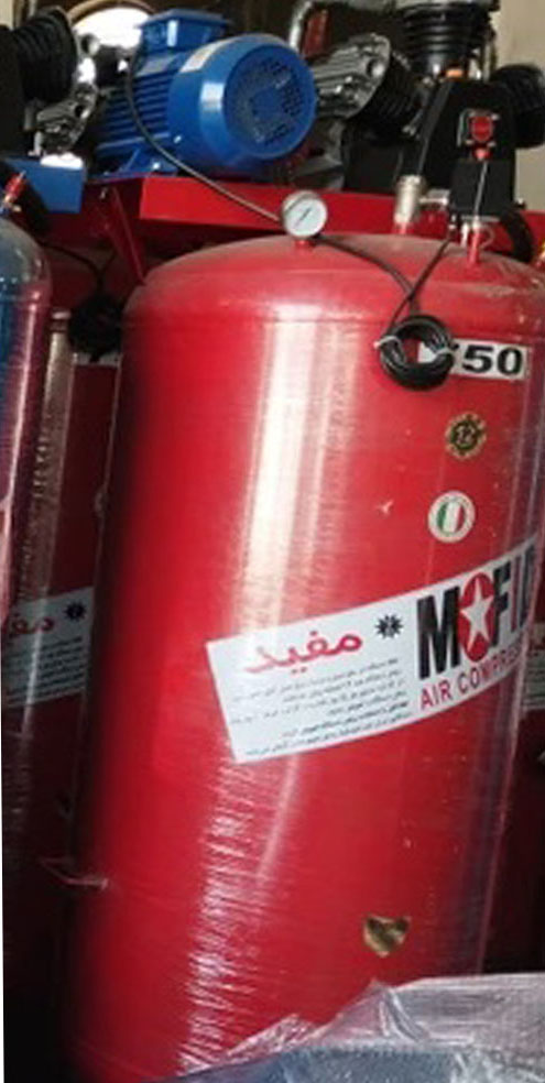 کمپرسورمفید 500 لیتری