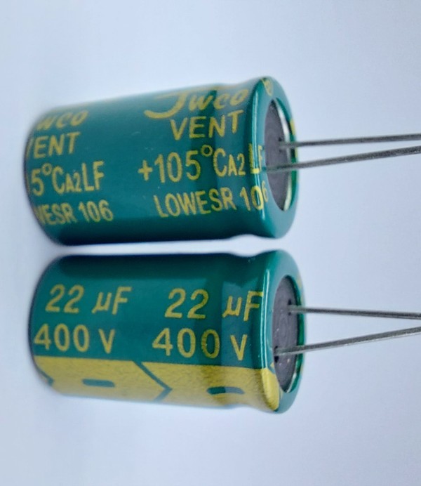 Aluminum Electrolytic Capacitors 22UF 400V 13*21mm