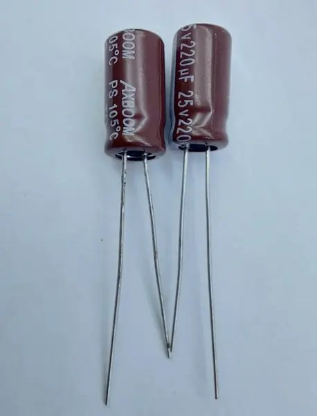 Aluminum Electrolytic Capacitors 220UF 25V 6.3*12mm