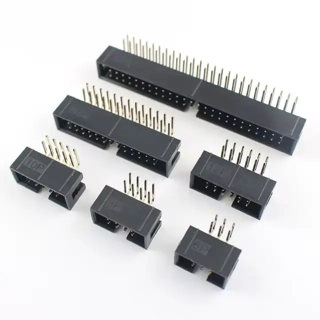Box Header 2*5 RA 2.54mm