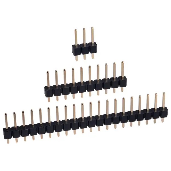 Pin Header 1*17 Male RA